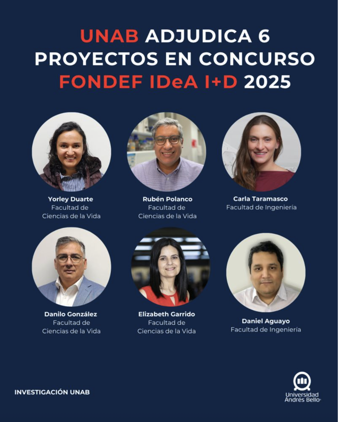 Ganadores concurso FONDEF IDeA I+D 2025